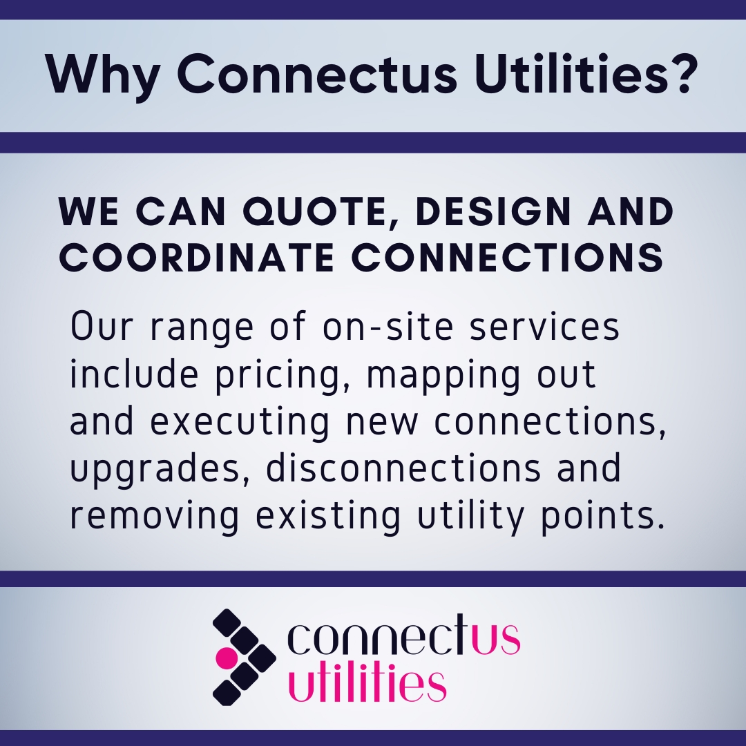 Here is another reason why #ConnectusUtilities should be the first choice for #UtilityConnections.

For connections, disconnections or relocations, come to #Connectus with your utility requirements.

To learn more about us, click here: connectus-utilities.co.uk.

#UtilitySolutions