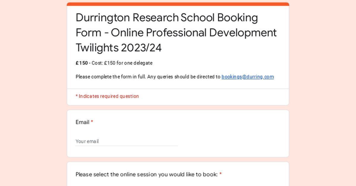 💡 Join @DurringResearch for their “Effective Professional Development” training programme, taking place in April-May 2024. Book your three online sessions here: buff.ly/3KSS3d5…