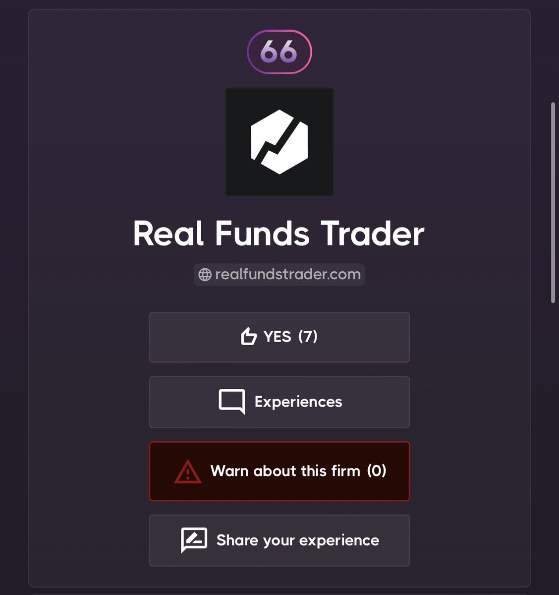 realfundstrader's tweet photo. Vote 🗳️ por us to join the Top Prop Firm in @PropFirmMatch 

https://t.co/CGbm9uYBna https://t.co/MOixJUosTy