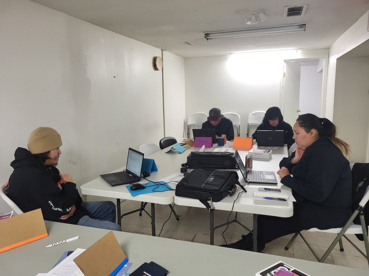 We've been in Morley all week working with learners at the Stoney Nation Job Resource Center. We've been discussing job skills, transferrable skills, connections to culture, and so much more!

#Indigenous #morley #alberta #jobskills #jobtraining #lifeskills #learningtogether