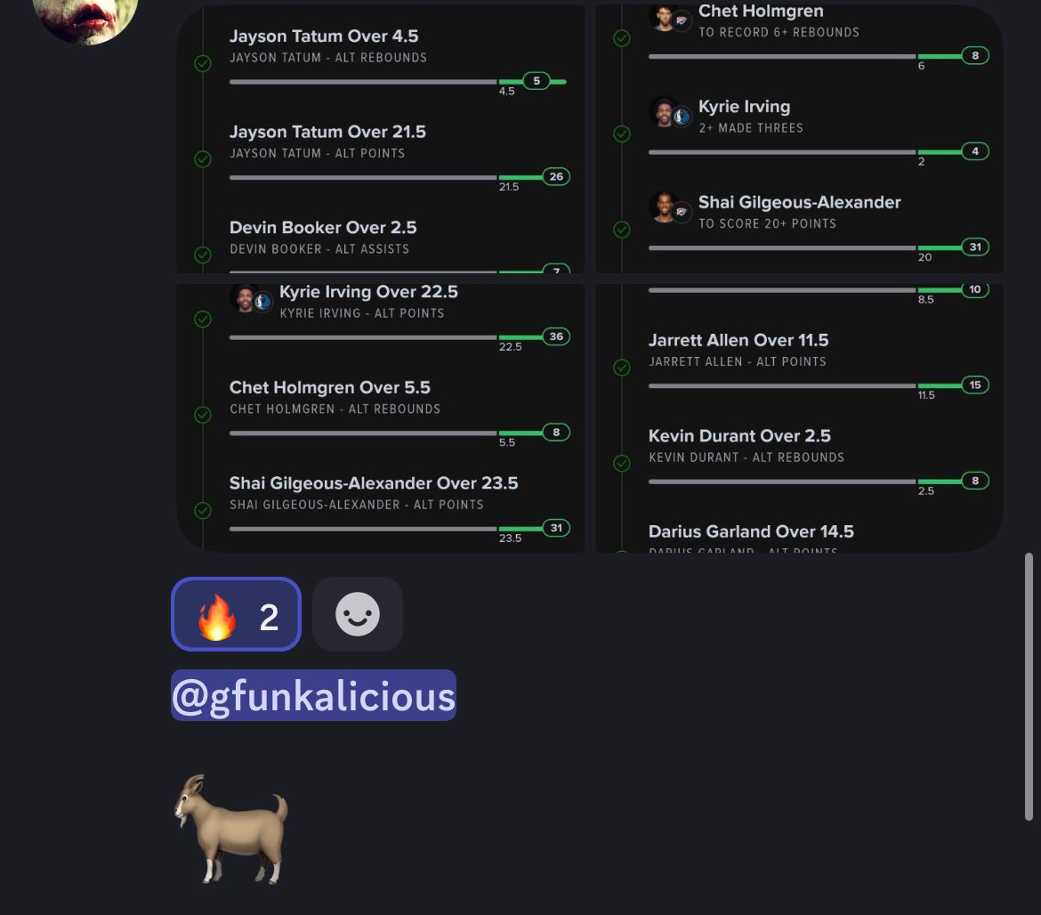 Dylan_Harmon's tweet photo. Here’s how some of our members have been doing recently! Get with the winning team link in bio. 🏦🏧🔒 #DraftKings #PrizePicksNBA #fanduel #bovada #GamblingCommunity #DiscordCommunity #sportsbettingpicks #sportsbettor #bettingadvice #bettingtips #GamblingX #NBA https://t.co/D8MwLNIsSp