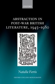 Peeking out from my mat leave cave to thank @UnivEnglish — such joy to see my Abstraction in Lit book shortlisted for the book prize. And alongside books & colleagues I so much admire ✨ @NoreenMasud @DougBattersby @robert_stagg Alison Knight universityenglish.ac.uk/book-prize/