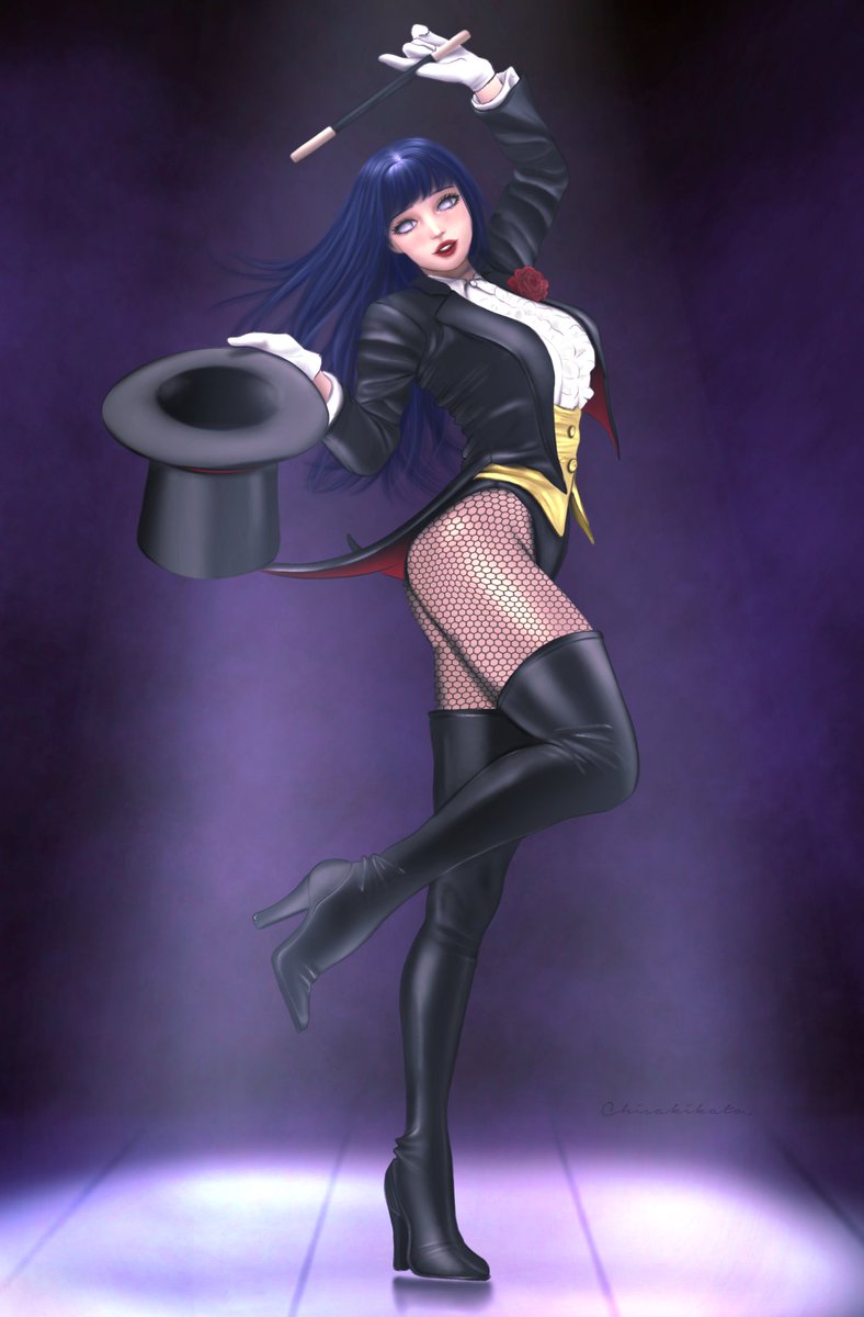 chisakikato_'s tweet photo. Hinata Hyuga x Zatanna🪄

#art #drawing #日向ヒナタ #hinatahyuga #hinatahyugafanart #zatanna #dccomics #animegirl #ArtistOnTwitter #artmoots https://t.co/jolGzuu1dP