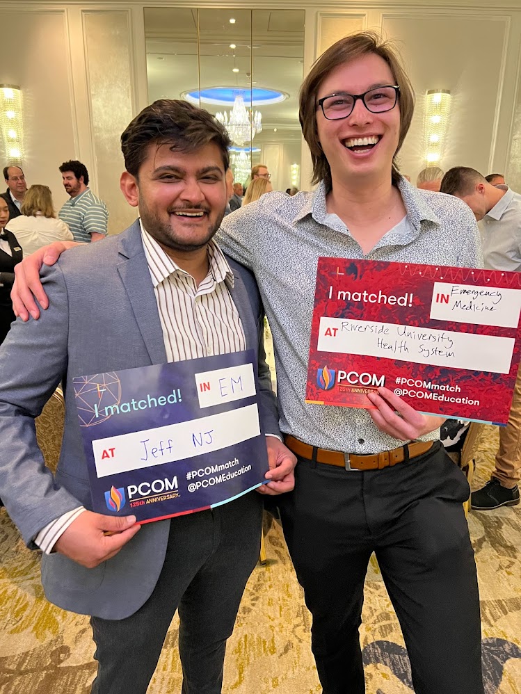 PCOMeducation's tweet photo. What an exciting day for the DO class of 2024! Today, students found out their residency placements during Match Day. 

Congratulations students, we are #PCOMProud and excited for the next step in your careers! 🎉 #Match2024 https://t.co/rg9BQmt4Ar