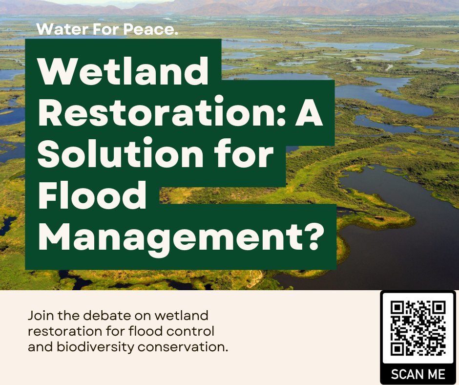 "🌿💦 Dive into the debate: Are wetland restoration projects the key to managing floods and preserving biodiversity? Join us at Pravaaha for a lively discussion where creativity meets conservation! #Pravaaha #WetlandRevival #FloodSolutions"
👉forms.gle/xVGzxzG1vQ2WLS…