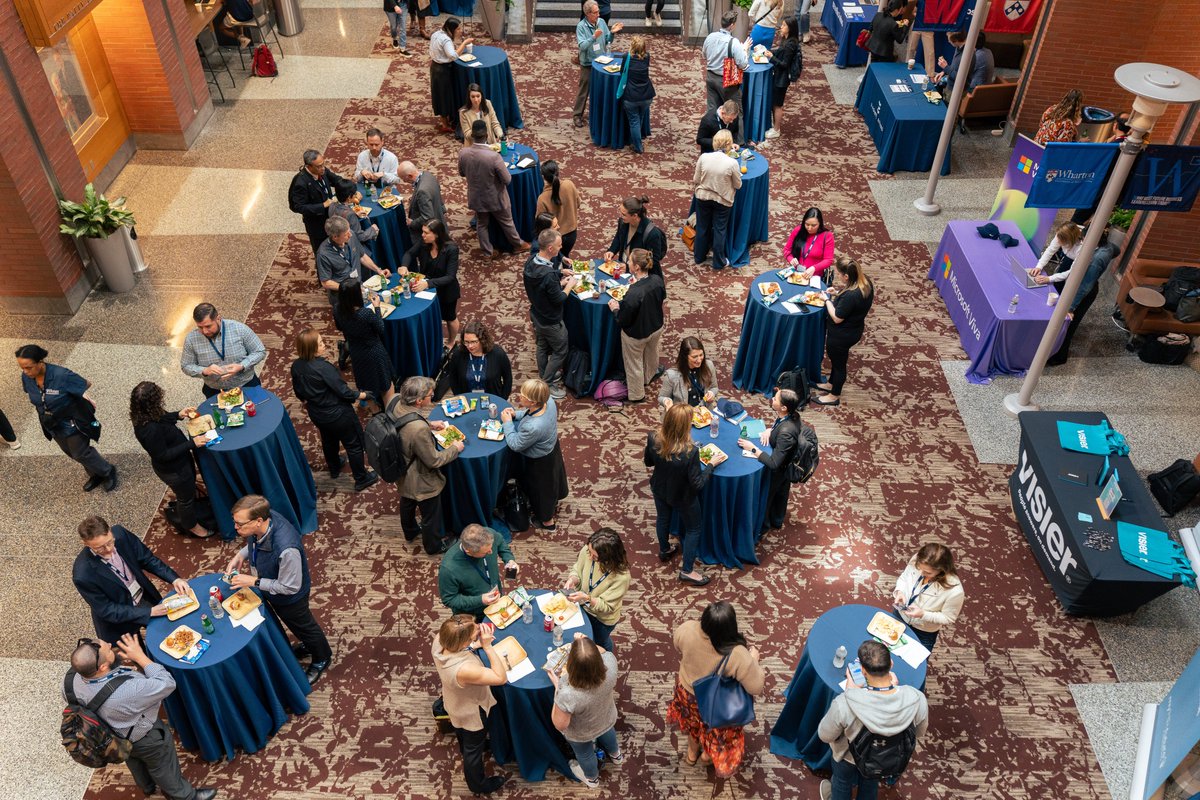 WhartonPA's tweet photo. We hope you are energized by new connections made & fueled up for an inspiring afternoon listening to speakers from @Slalom, @NHL, and @Penn. Let's keep the momentum going!
#PAC11 #CuratedConnections #AnalyticsAtWharton https://t.co/bYmyLbK6nZ