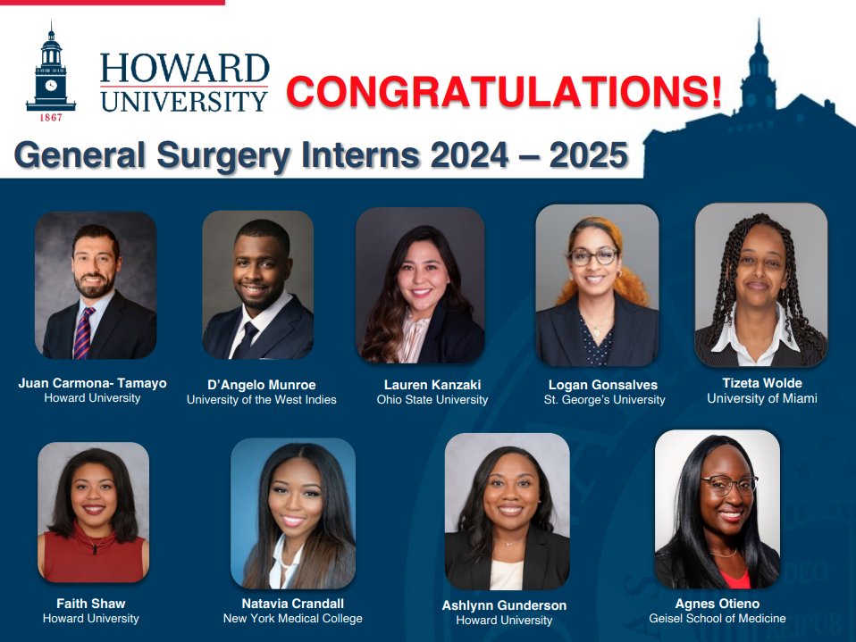 Congratulations and Welcome to our 2024-2025 Intern class! 
#Match2024 #GenSurgMatch2024
