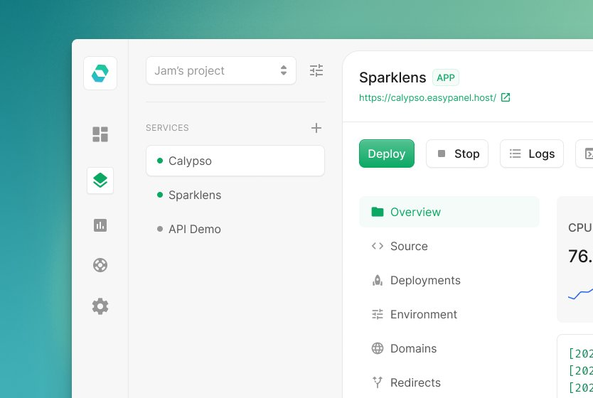 deiucanta's tweet photo. I'm super exited about the redesign we're doing at
@easypanel_io. Here is a sneak peek 😍

#buildinpublic https://t.co/5ZTrWk9T6e