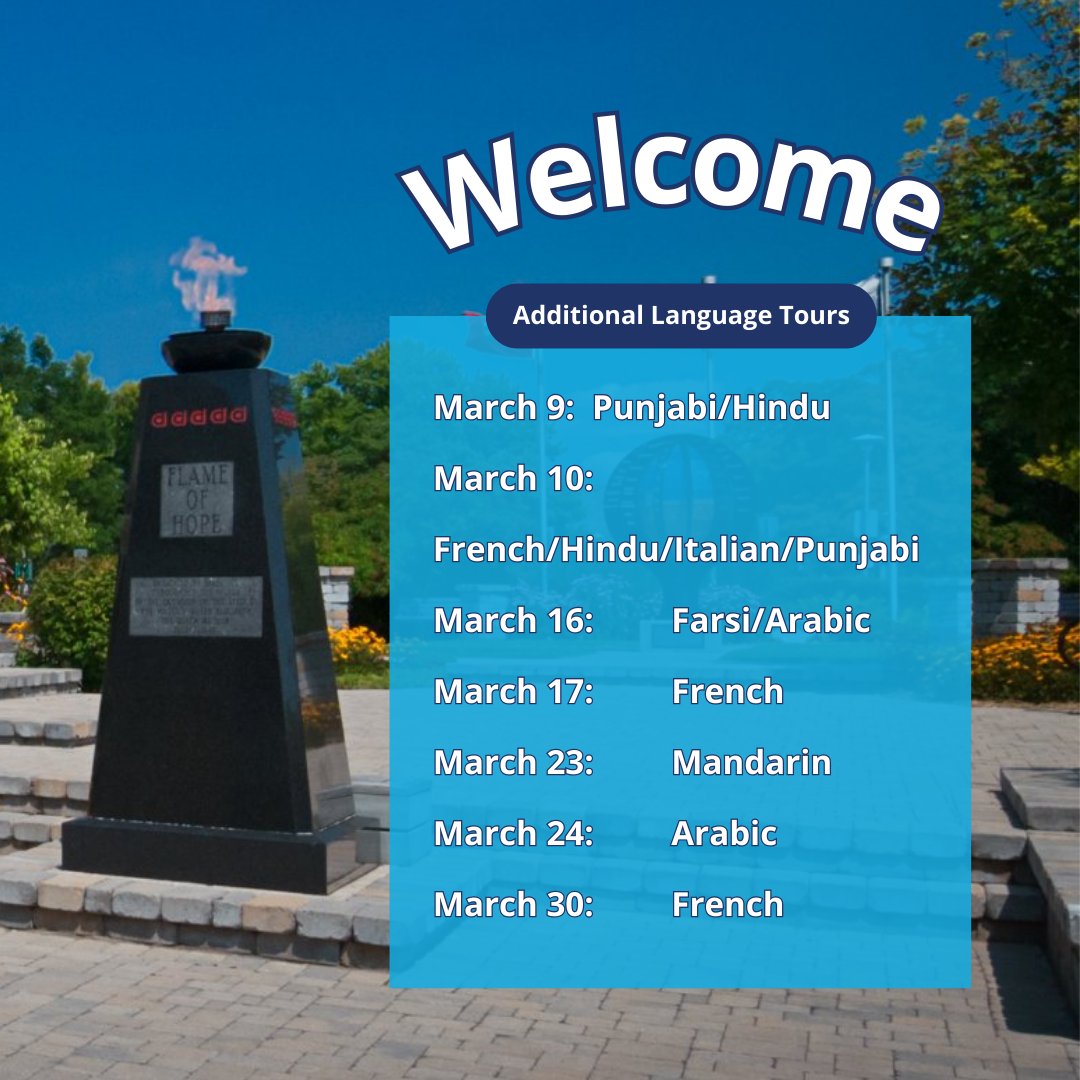 OPEN:  March 16 (12:30-4pm) & March 17 (11am-4pm)
We are pleased to offer these additional language tours this weekend:

Saturday: Farsi/Arabic
Sunday: French

#BantingHouse #ldnont #T1D #T2D #diabetes #insulin #museums #cdnhistory #histmed #letsenddiabetes