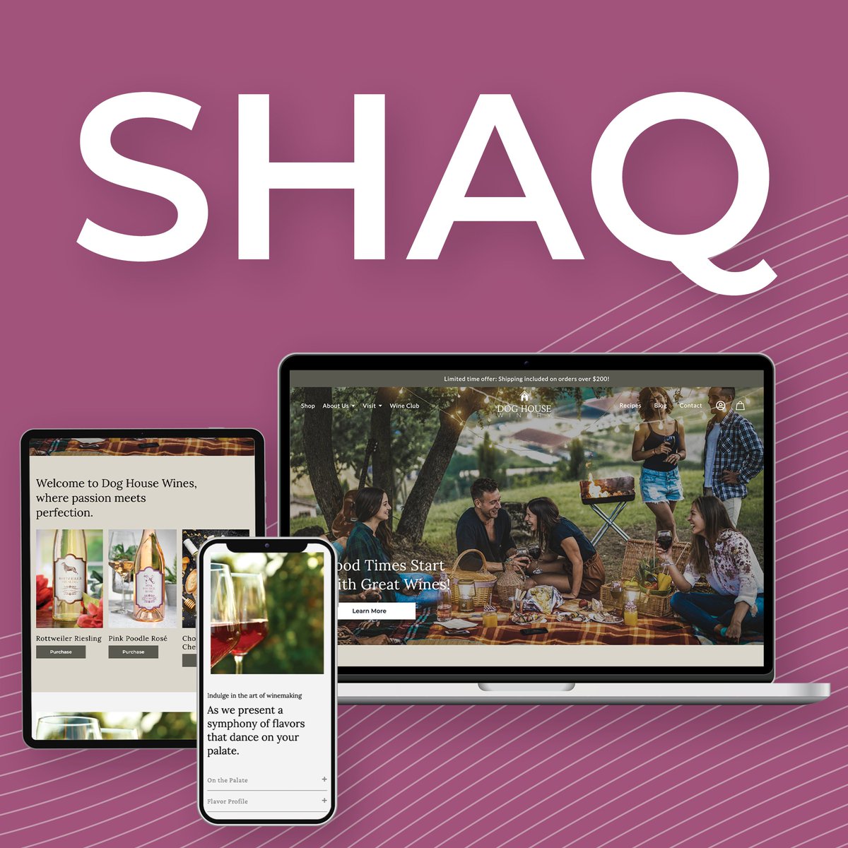 Meet Shaq, a sleek and versatile WordPress template designed for the modern web. The best part of this template is that it connects seamlessly to your eCommerce system and is now available for just $349! See Shaq bit.ly/3V4DSI2