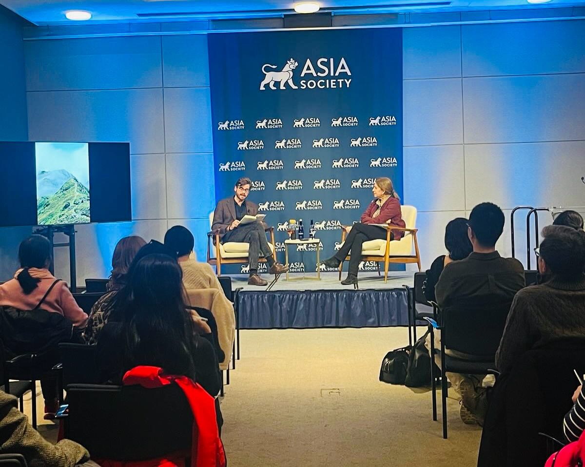 Was thrilled to launch 'The Mountains Are High' at @AsiaSocietyNY earlier this week. Sold out of books after! The video is now up: asiasociety.org/video/escape-d…