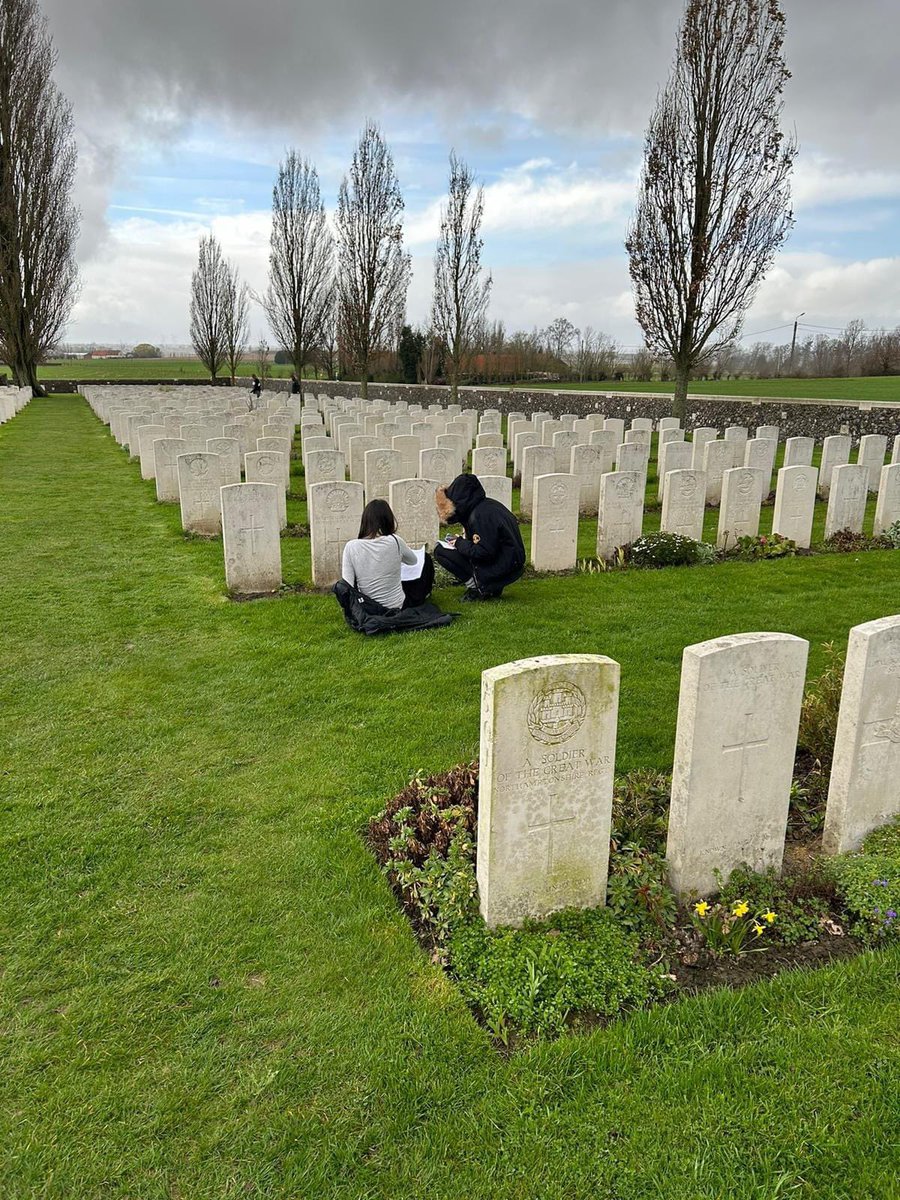 The sun is setting on another fantastic trip to Ypres, students were engaged and asked some excellent questions during the day.

Now just the 8 hour return journey to get through 🤨