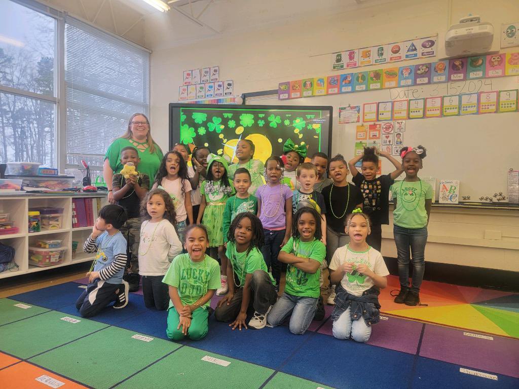 We are so LUCKY 🍀 to have these sweet Kinders to brighten our days! Shout out to Mrs. Soodek’s & Ms. Yanez’s class!