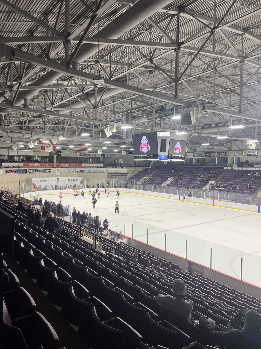 I’m in Brampton at the CAA Centre to check out the @HometownHockey Championships! Great weekend of games highlighted by a ton of #2024OHLDraft prospects!

@TheScoutDotCa