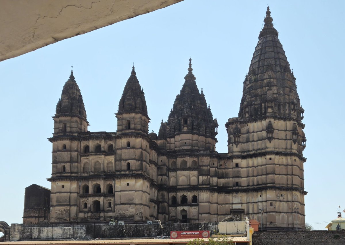 Orchha,
Where Shri Ram is not just worshipped as a God but also as its King.
The place surprised me with its architecture.