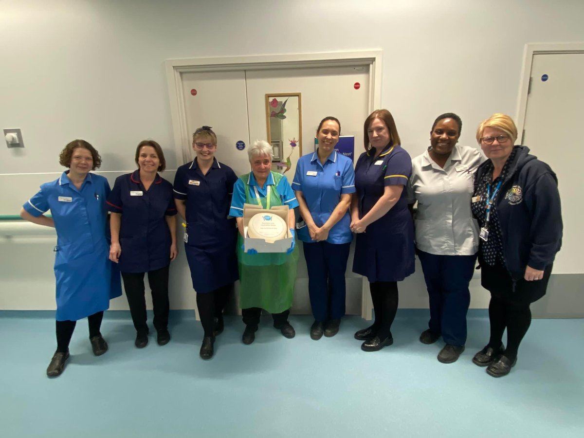 Huge congratulations to Lowen ward for leading by example during Nutrition &amp; Hydration Week ✨👏👏

#NutritionAndHydrationWeek