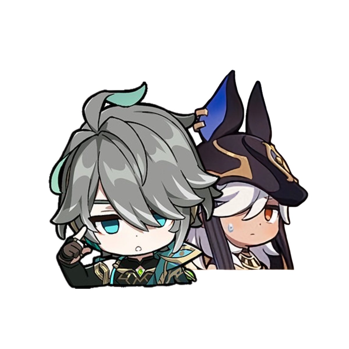 V4PORIZE's tweet photo. I got Cyno !! 

reply and i’ll give you a character to post ur favorite ships with them!!

this was very hard considering im not a huge cyno fan 😭 -🌙 https://t.co/gppvDGCucs