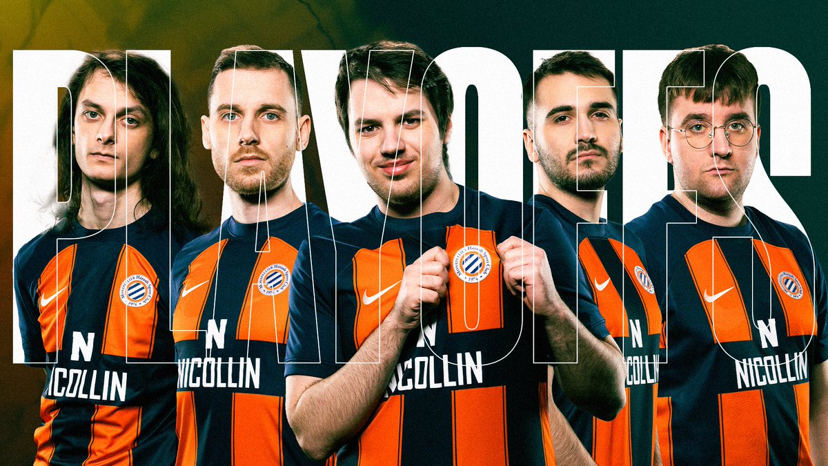 MHSCEsport's tweet photo. C'EST FAAAAAAAAAAAAAAIT ! 🧡

L'accès aux playoffs est validé après cette win contre @KlanikEsport, LET'S GOOOOOO 😈

BRAVO LES GARS 👏

#TeamMHSC 🔷🔶 https://t.co/47rrhvjpaO