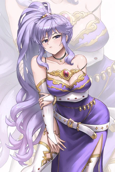 Do you still like Ishtar without her massive shoulder armor?#FireEmblem 
