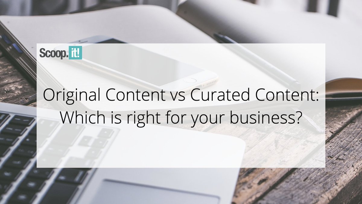 Original Content vs Curated Content: Which Is Right For Your Business? #originalcontent #curatedcontnt #content #contentmarketing #business hubs.ly/Q02nT_MJ0