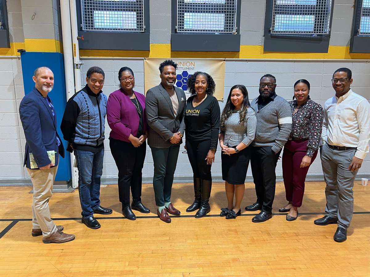 Great partnership meeting with <a href="/unionsettlement/">Union Settlement</a>! #onward