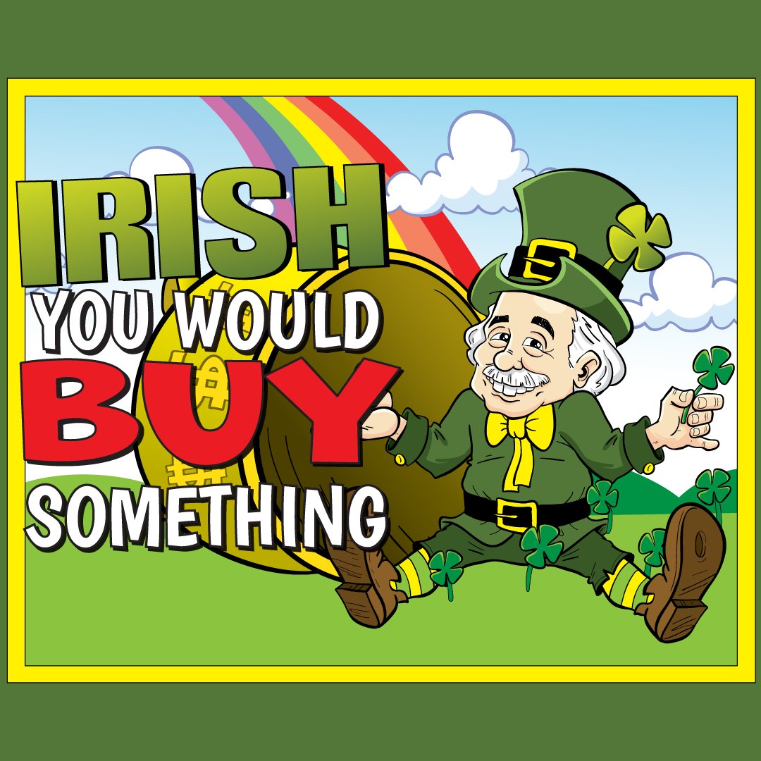 Looking for Brand Name Bargains that won't cost a POT O' GOLD? You're in LUCK! Ollie's has prices up to 70% off the fancy stores...Every Day! 🍀#goodstuffcheap #SundayFunday #StPatricksDay