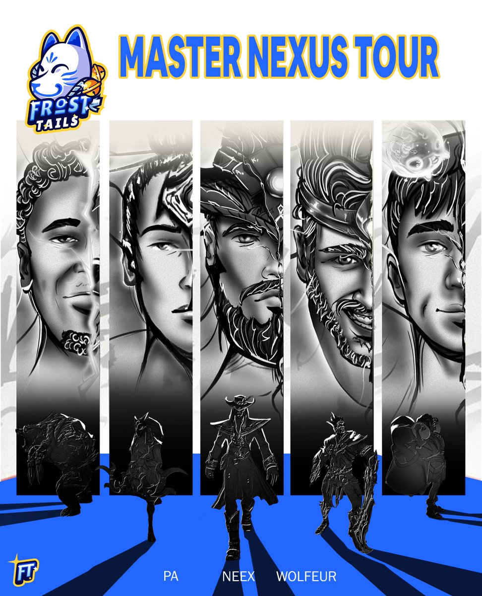 FrostTails's tweet photo. [#NexusTour]

Ils sont de retour pour vous jouer de mauvais tours !

Le main event du #NT, c'est à partir de midi, sur notre chaîne Twitch : https://t.co/1RyJZDdNCu 
Toujours casté par @gimlidesglaces et @MaBaCast !

#FeelTheFrost ❄️ https://t.co/yov6Hf8y0u