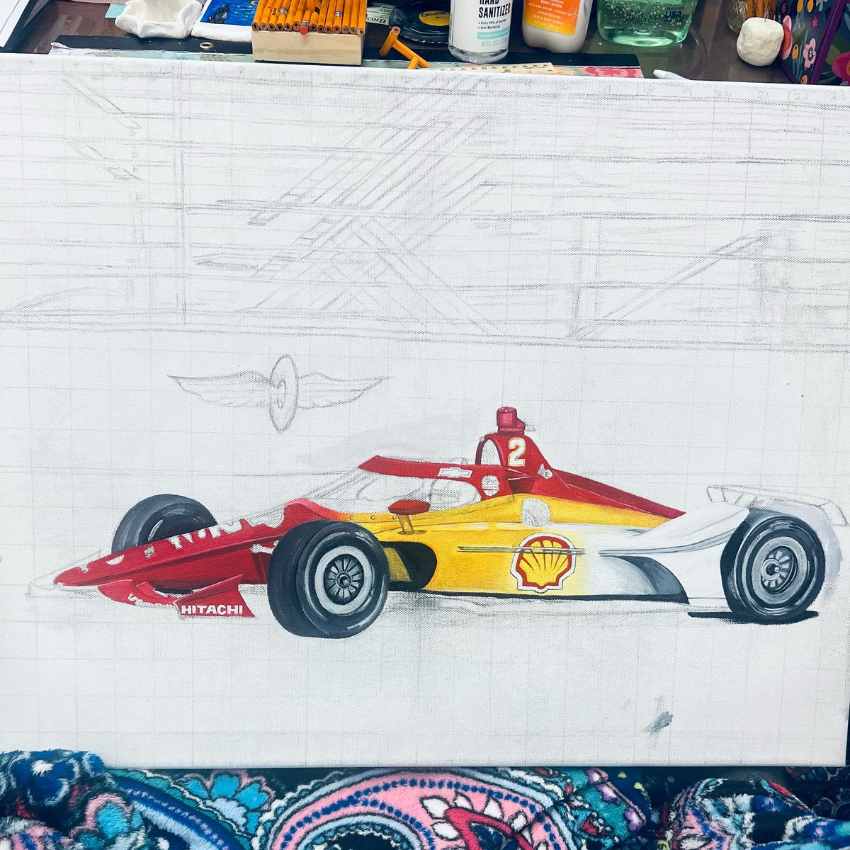 knt_art_'s tweet photo. Just got started on painting the logos! I am looking forward to finishing this one. 

@josefnewgarden 

#art #painting #commission #INDYCAR https://t.co/rBaGUYs0AV