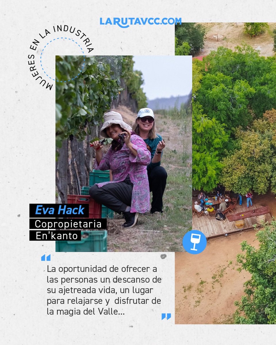 LaRuta_vcc's tweet photo. Durante el mes de marzo estaremos compartiendo mini entrevistas de mujers que están detrás de proyectos enogastronómicos de la región que admiramos.
Eva Hack nos platica de cosas diferentes que no te puedes perder en tu visita al valle
#larutavcc #vinocomidacerveza #visitbaja https://t.co/eBh50OTMti