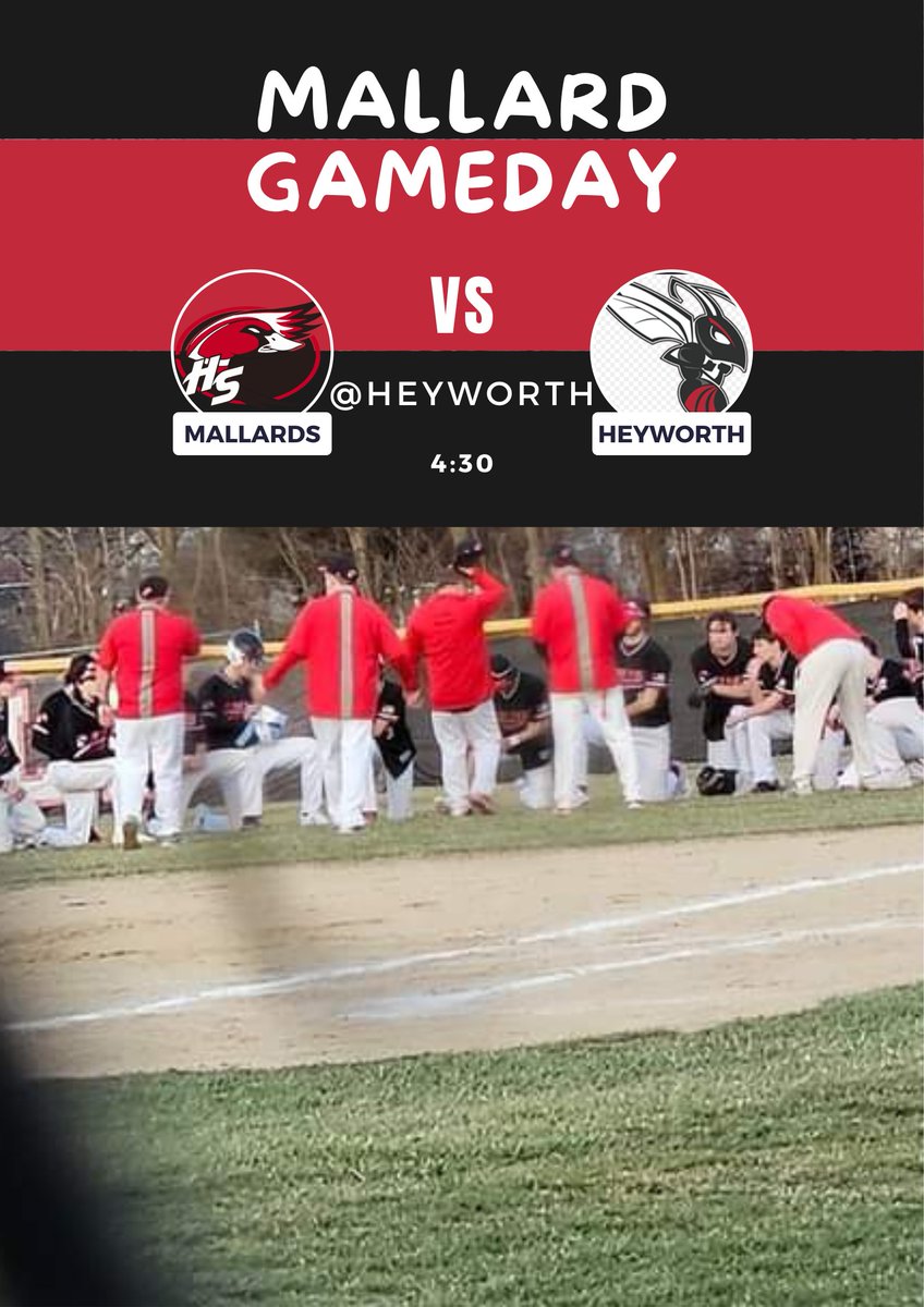 Mallards (1-0-1) travel to heyworth today!

<a href="/KurtPegler/">Kurt Pegler</a> <a href="/LaChanceWriter/">Brandon LaChance</a> <a href="/NewsTrib/">La Salle NewsTribune - Shaw Local</a> <a href="/PrepBaseballIL/">Prep Baseball Illinois</a> <a href="/KevinRChlum/">Kevin Chlum</a>