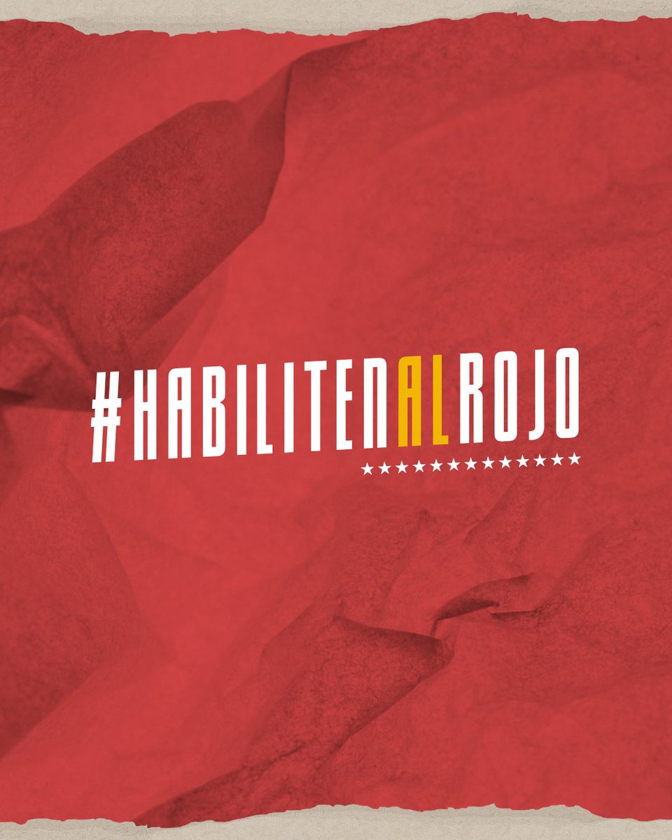 MrOFFSIDER's tweet photo. #HabilitenAlRojo 🔴 https://t.co/PqMyPG2rt0