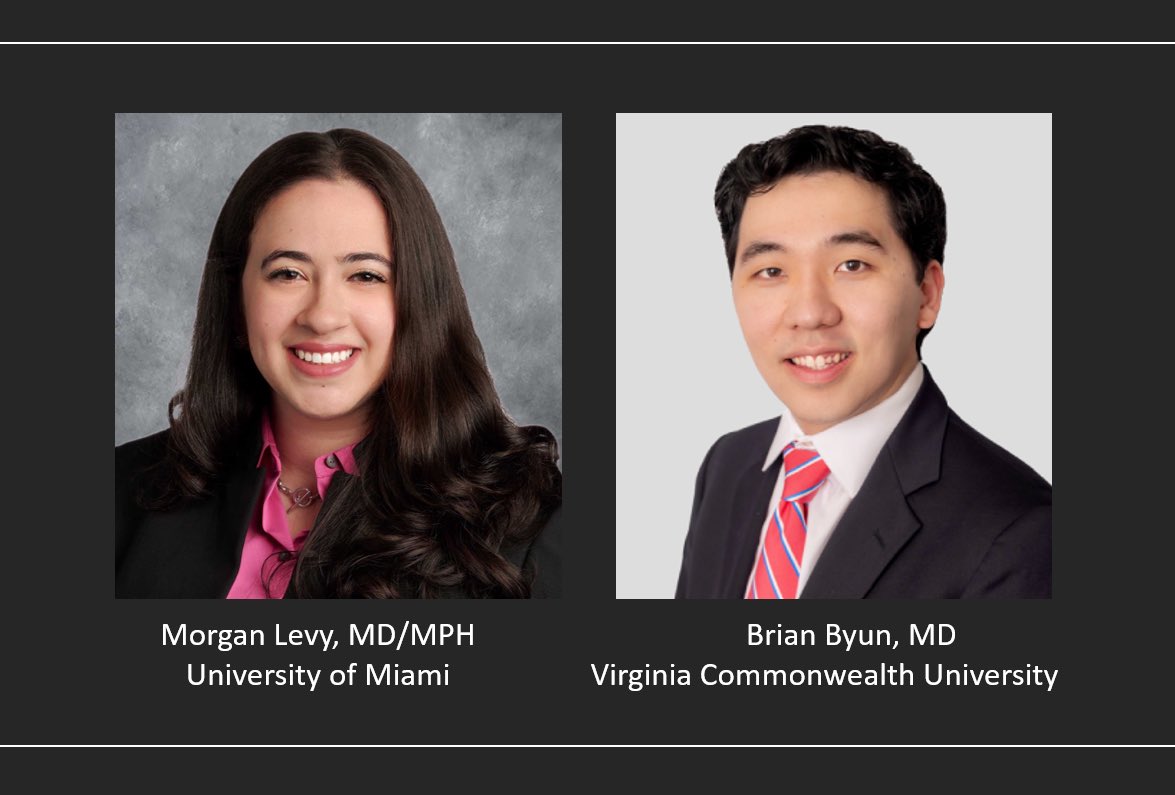 We are so excited to introduce the newest members of our #radonc family!! Congratulations Morgan Levy and Brian Byun!! We are lucky to have you! @MorganSLevy @EddySYang @S_W_R_O @UKMarkey @UKYMedicine @DrAradhanaK @waleed246 @RadOncBR @MarkKenamond