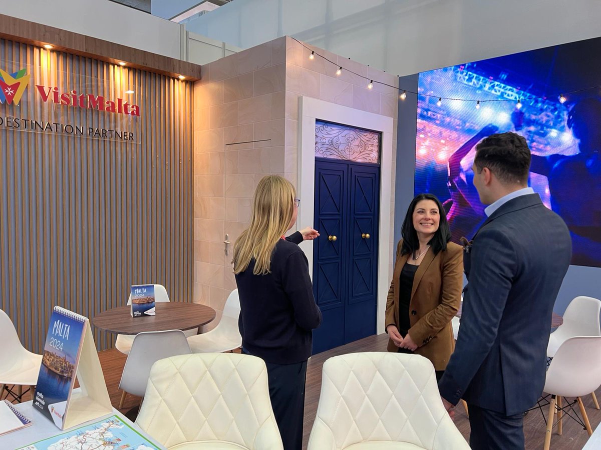 It was a pleasure visiting the 🇲🇹 stand at @ferienmesse - Austria's largest trade fair for vacation, travel, and leisure. 🙏 to @MTAMalta for organizing a very well set up stand to showcase the beauty of the 🇲🇹 islands for prospective holiday makers. @MFETMalta @MaltaGov