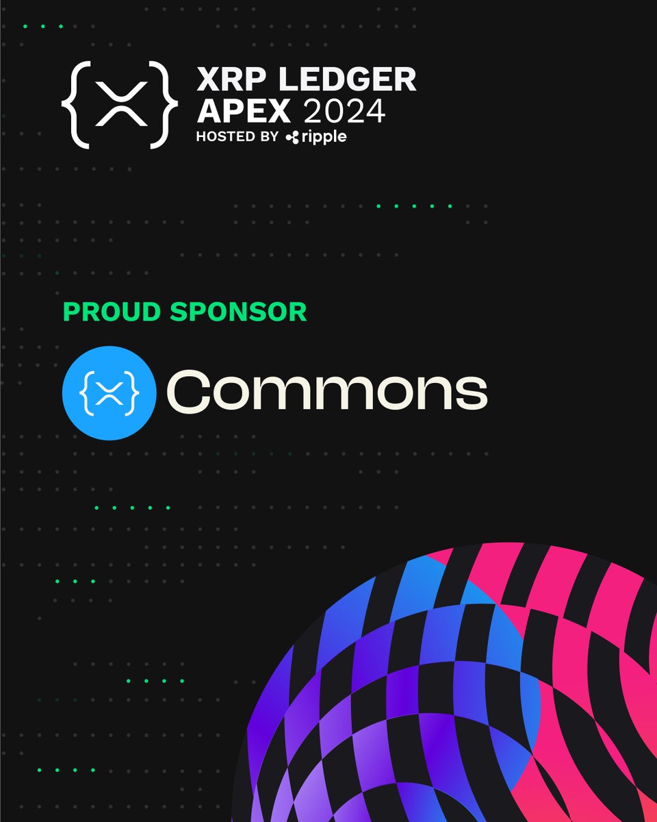 🚀 Join us at XRP Ledger APEX, Amsterdam! 🇳🇱 I'm thrilled to announce that XRPL Commons will be a sponsor and participate in this year's XRP LEDGER APEX Amsterdam, 📅 June 11-13th.👉 More info here: lnkd.in/dmwbhsA3 #XRPLCommunity #XRPL #XRPLedger #APEX