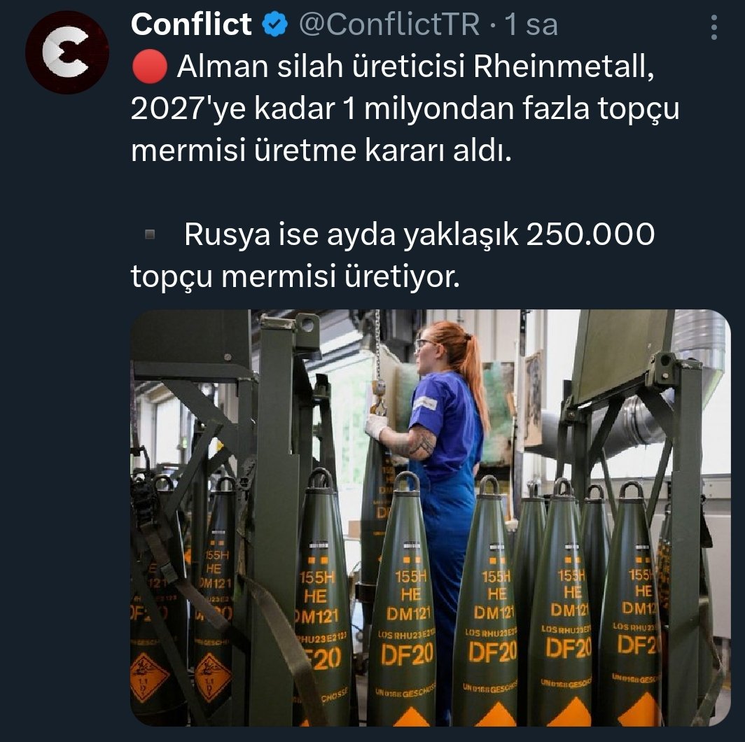 Kriptoalp87's tweet photo. @Memphis1263853 @onuroylearada @ConflictTR Evet Almanya kat kat üstün ama  savaş sartlarinda üretim yapmak kolay değil Ruslar sibiryada üretir oraya kolay ulasamazsin ama daha sınırlı bir alanda olan Almanya gibi ülkelerin tesisleri ilk anlarda hedef olur. Şu sartlarda bir savaş çıksa işleri zor önceden hazırlık gerkliydi https://t.co/pUkcDLgCdm