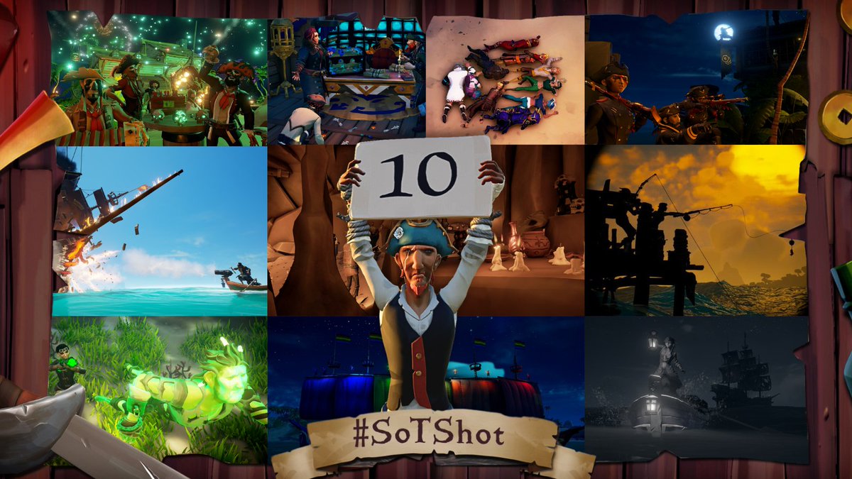 GingerJeffers11's tweet image. Today we become the 40th Visionary Artist Of The Sea Of Thieves!
#SoTShot @GoldenHourGang #SeaOfThieves