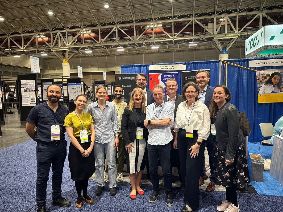 The <a href="/UoB_Dentistry/">UoB School of Dentistry</a> is at <a href="/IADR/">IADR</a>! Enjoying the 102nd session and engaging with the latest research and innovations in dental research. #Dentistry #IADR2024