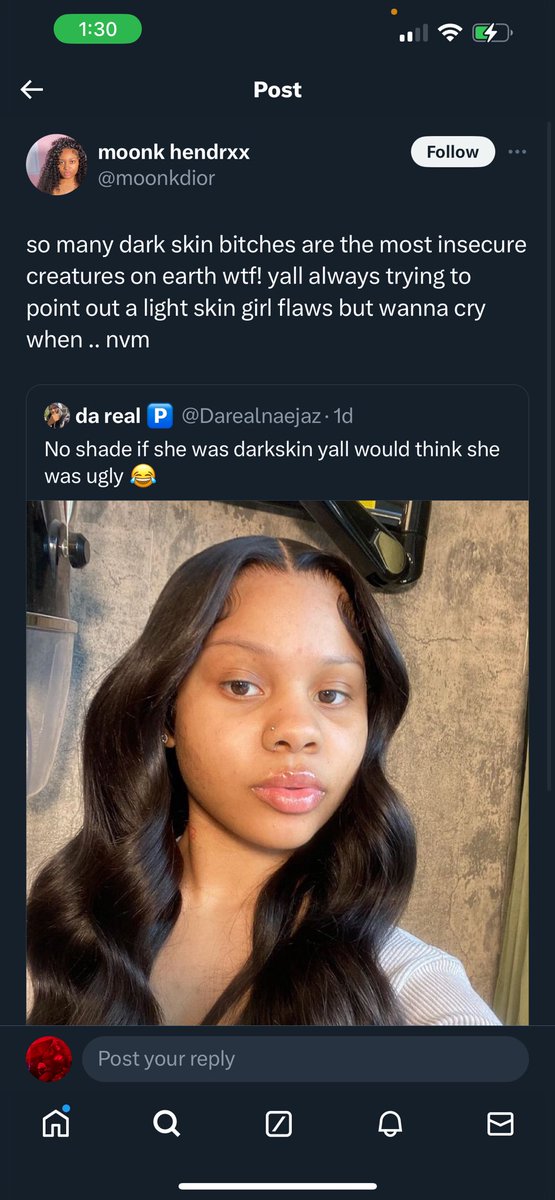 I hope my chocolate girls in Atl know not to support Ms Moonk! This is how she feels about women darker than her. Spend your $$ where you’re appreciated!