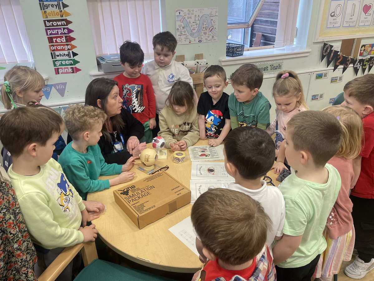 airthprimary's tweet photo. Today pupils from P1-P7 got the opportunity to learn about different jobs in the STEM sector at a number of career events.  The questions and engagement across all classes was amazing and a huge thank you to all our visitors who supported this event. https://t.co/okVgrS6Ot3