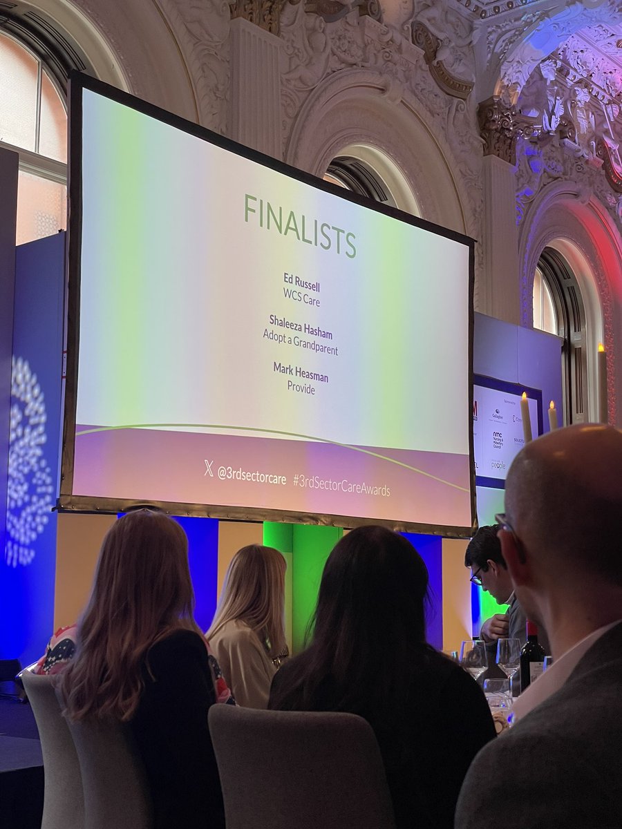 At #3rdSectorCareAwards very inspiring stories and congratulations to all the finalists and winners. Thank you @MarkelUk for the invite. Well thought out risk management and risk transfer solutions for this sector.