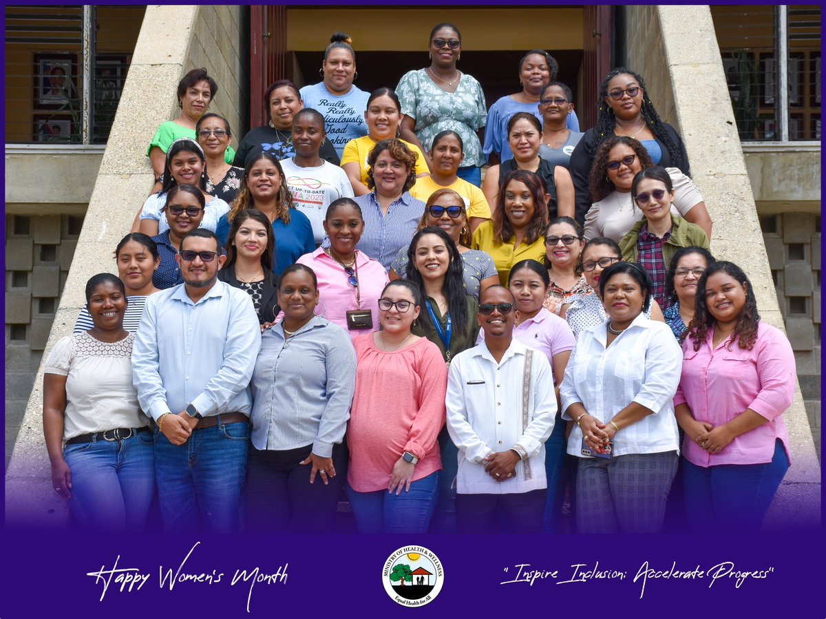 As we celebrate women’s strength, resilience, and achievements everywhere. At the Ministry of Health &amp; Wellness, we are proud to support and empower women in all their endeavors!
Let’s continue to champion gender equality and create a world where every woman can thrive.