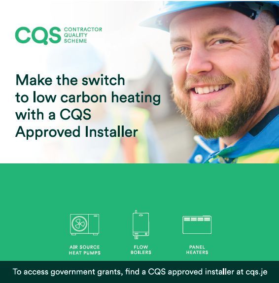 Make the switch to low carbon heating 🏠 Homes and businesses can access up to £5,000 match funding when making the switch to a low carbon heating system whilst low income property owners can access up to £10,000, without the need to match fund. 👉 cqs.je