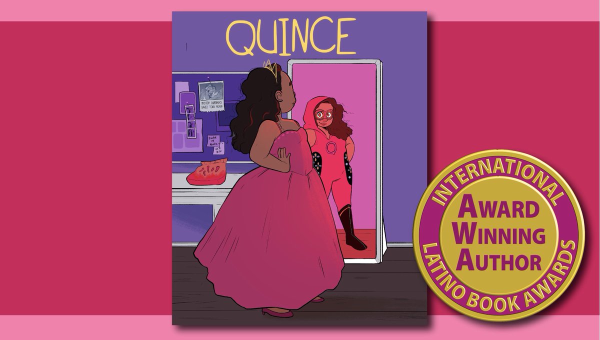 .@QuinceComic is about a teen who discovers she has #superpowers at her #quinceañera, but only for the year she's 15! The Eisner-nominated series is available in English & Spanish on @hooplaDigital from @Fanbase_Press! #Latinx #Comics #LibComix #EduComix hoopladigital.com/title/13823772