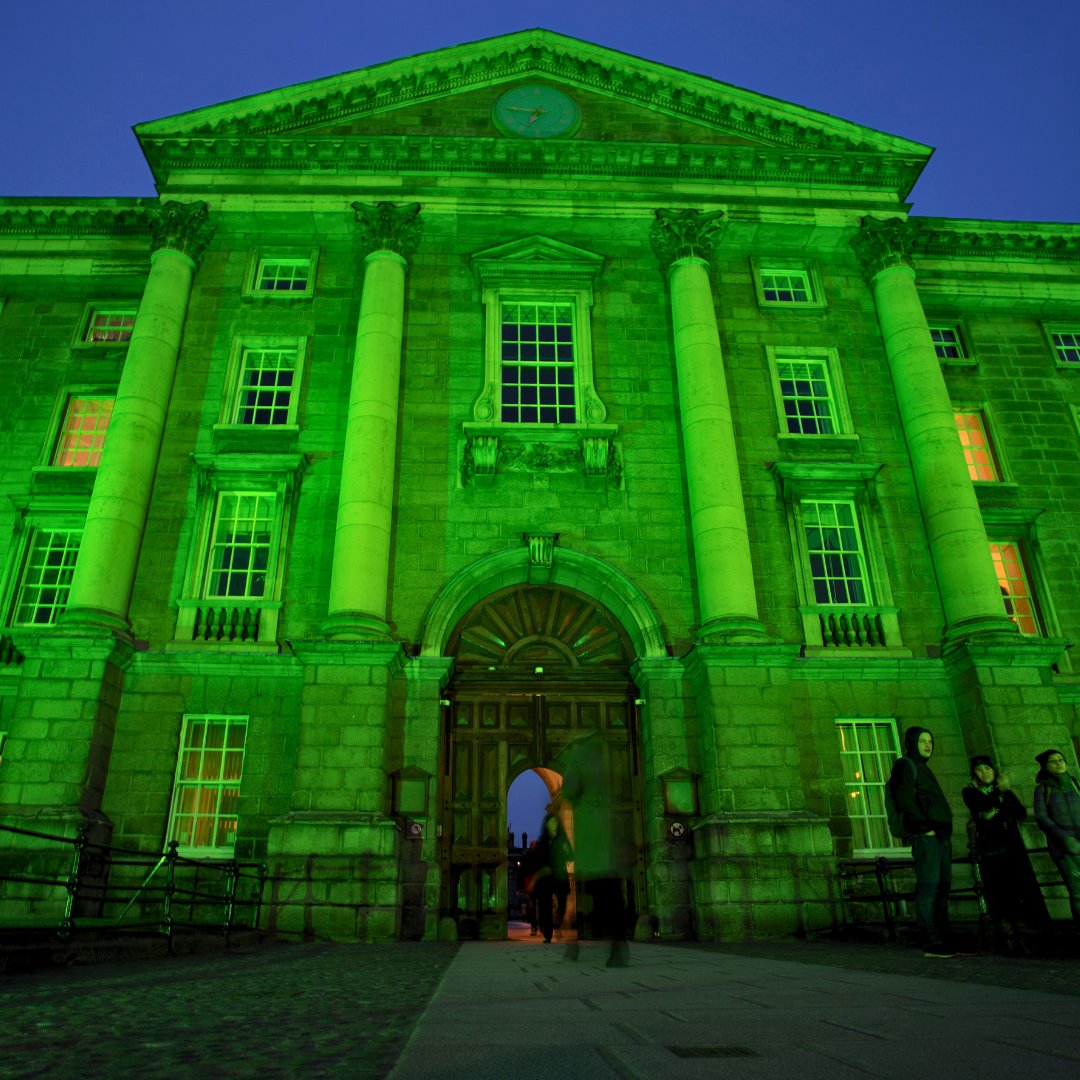 Trinity College Dublin will be lighting up for St. Patrick's Day festivities as we come together to celebrate Irish heritage and culture! #StPatricksDay #TrinityCollegeDublin #IrishPride #Irish @DeptCultureIRL @dfatirl