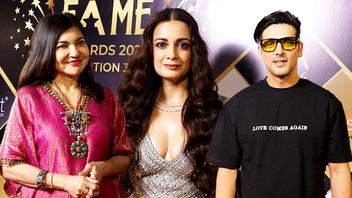 HungamaStudioYT's tweet photo. Dia Mirza, Zayed Khan and Alka Yagnik Ji At National Fame Awards 2024
https://t.co/b5ZgYpcD43
#NationalFameAwards #DiaMirza #JenifferWinget #MaanviGagroo #ZayedKhan #UditNarayan #AlkaYagnik #ElliAvram #KrystalDsouza #KaranWahi #DivyankaTripathi #VivekDahiya #ZeeshanAyyub #AdityaSeal #AnushkaRanjan