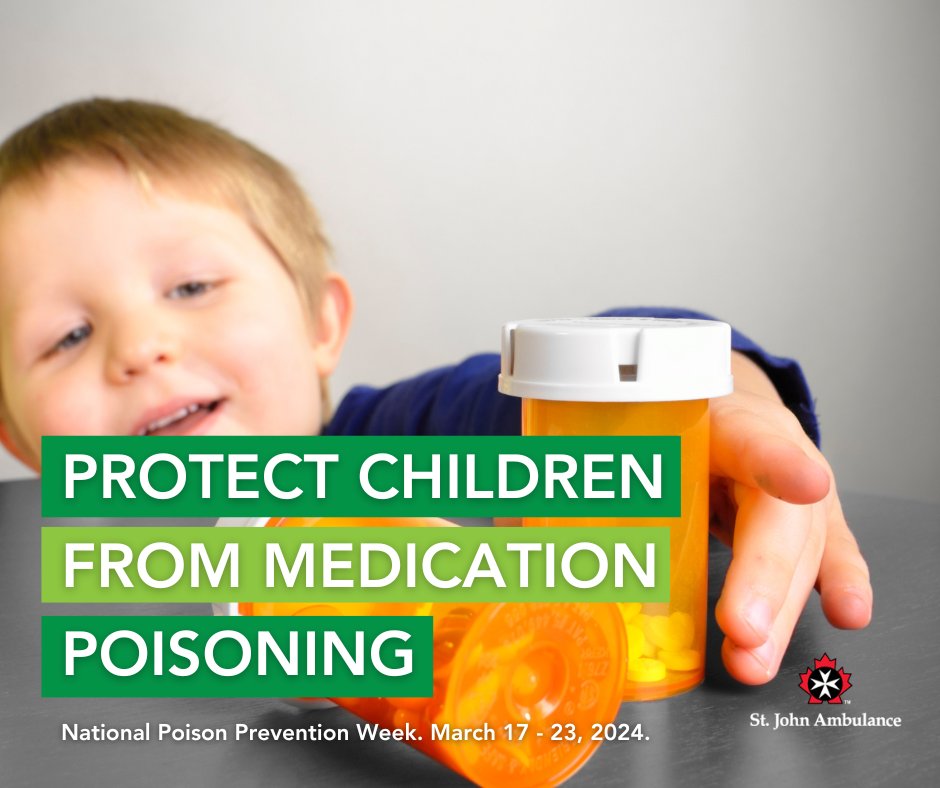 National Poison Prevention Week: Protect Your Little Ones! 👶 In 2022, 6 out of 10 poisonings in kids 0-5 in Alberta involved medications, with acetaminophen and ibuprofen in 36% of cases. Take Action: Secure Meds, Educate, Dispose Properly, Be Prepared. #PoisonPreventionWeek