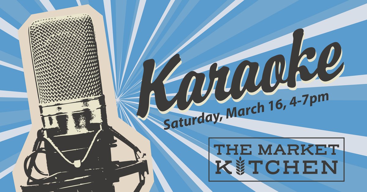 Looking for a FREE, fun &amp; family friendly activity this weekend!? We've got Karaoke in the Market Kitchen tomorrow from 4-7pm. Guaranteed good times! <a href="/TacoMonsterRD/">Taco Monster</a>