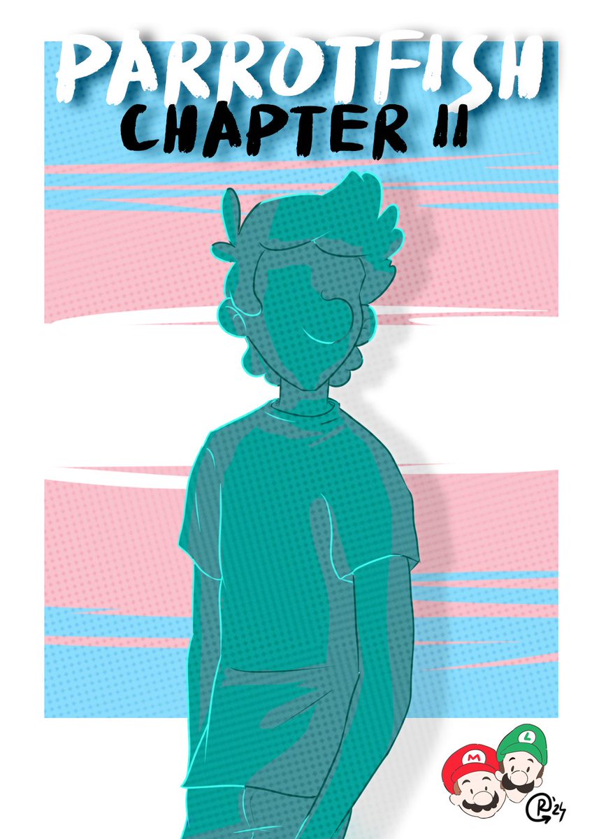 1_upboys's tweet photo. I'd like to announce that chapter 2 of PARROTFISH is already in the works! π I'll be trying my best to not let you wait for too long!
#mariobros #mariofanart #supermariobros #supermariofanart #1upboys #1ub #smb #parrotfishcomic #transcomic #transluigi #lgbt https://t.co/fd6sIeh9gA