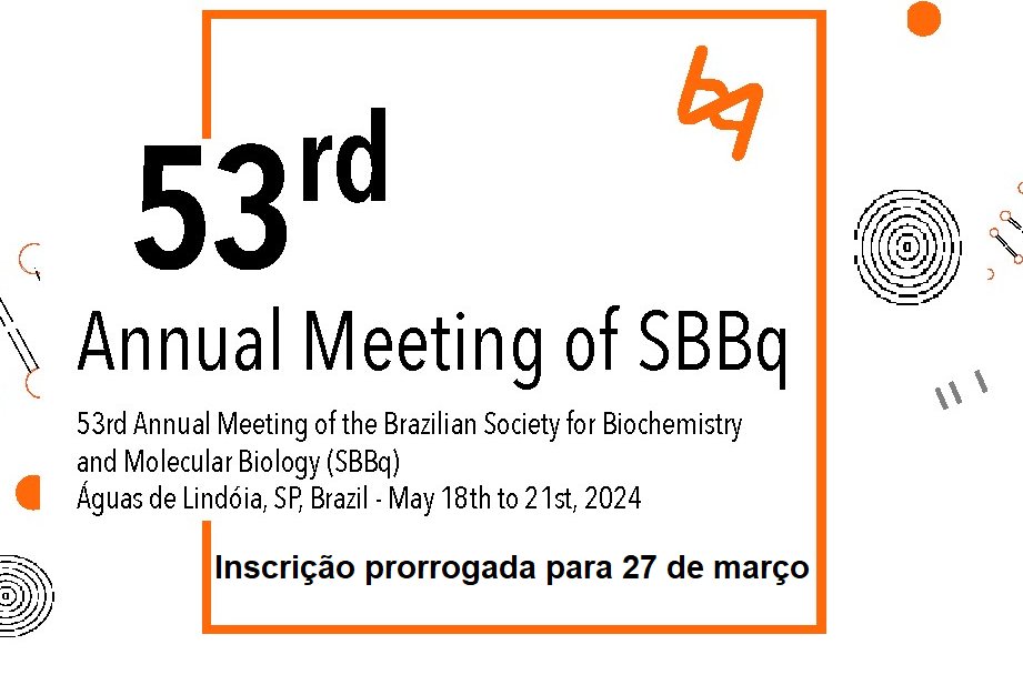 O Comite Organizador decidiu prorrogar as inscrições para 27 de março. A programação científica já está disponível em: www2.sbbq.org.br/reuniao/2024/p…