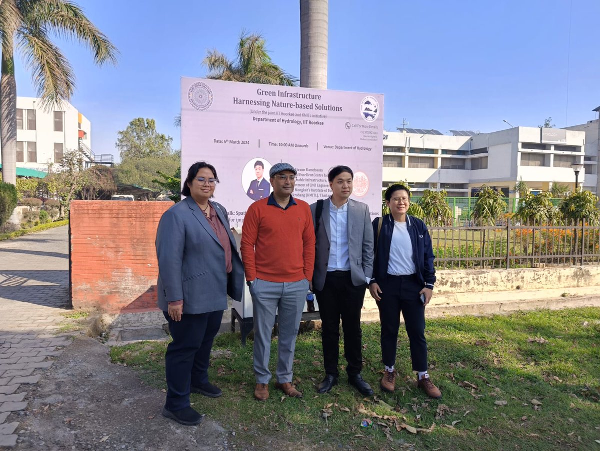 In a bid to foster international collaboration, a delegation from KMITL, Thailand recently visited Advanced Membrane Research Lab, DoH, IIT Roorkee; aimed for joint projects, knowledge exchange, MoU to strengthen academic &amp; research collaboration between both institutes.